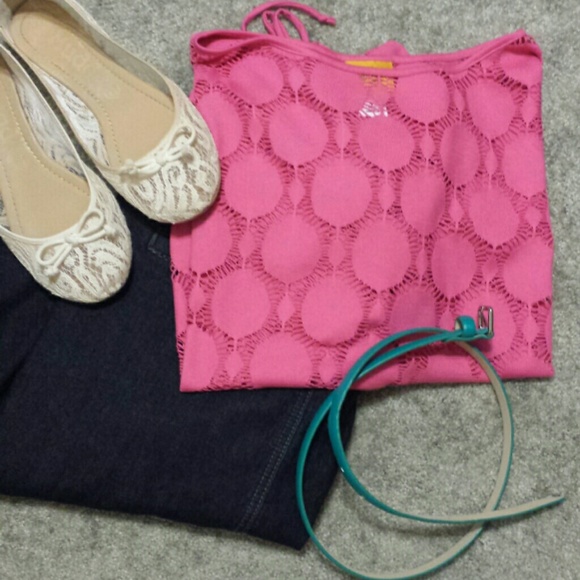 Pretty-in-pink blouse