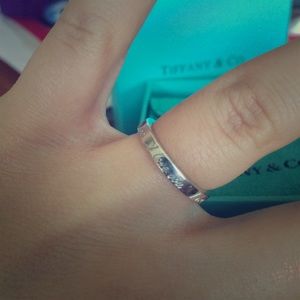 Tiffany Notes Sterling Silver Ring