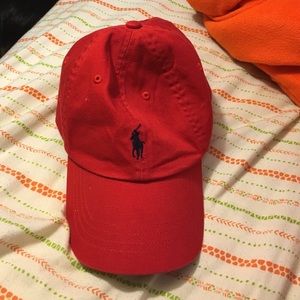 Red POLO Ralph Lauren Hat