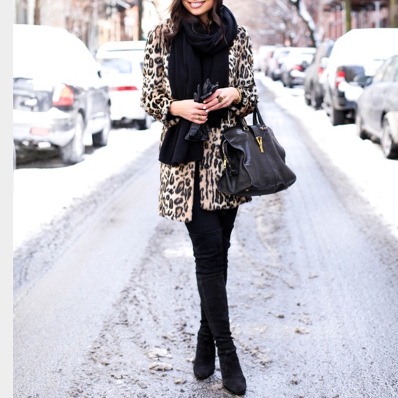 Chic Leopard print coat