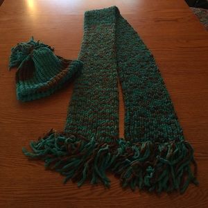 Handmade Hat & scarf.