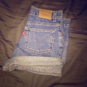 High waisted Levi Shorts