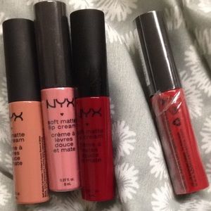 Nyx soft matte lip cream bundle