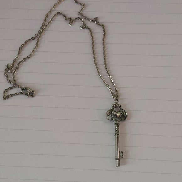 Heart Key Necklace