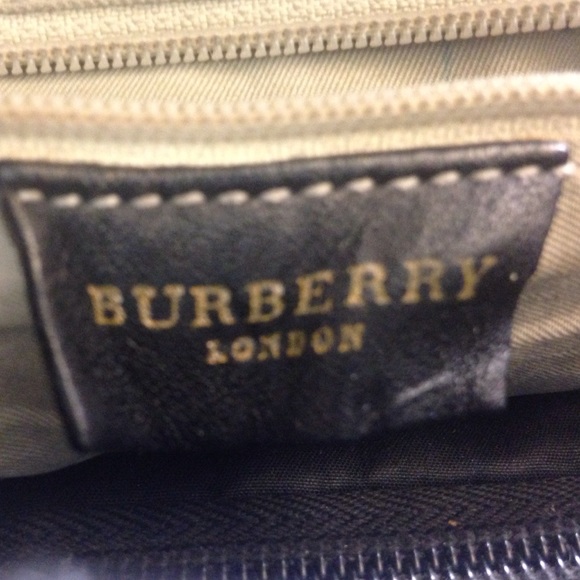 Burberry Bags Authentic Black Vintage Bag No Serial Numbers Poshmark