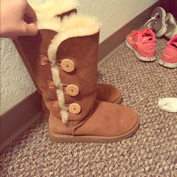 Chestnut tall ugg boots