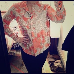 Floral Gary Graham Tuxedo Button Down