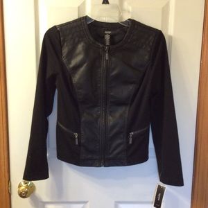 Black Pleather Jacket