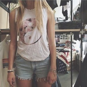 Brandy rose yin yang muscle tee ☯