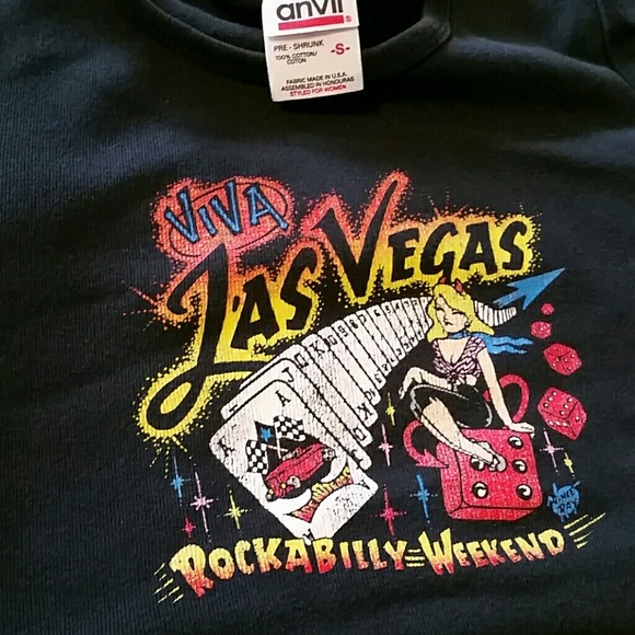 VLV tee! From the early vlv days! Rockabilly pinup - Picture 1 of 4