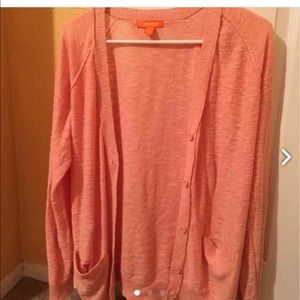 Coral Cardigan Size M