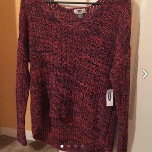 Pink knit sweater size S