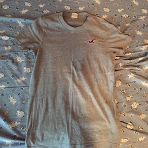 Gray hollister tee