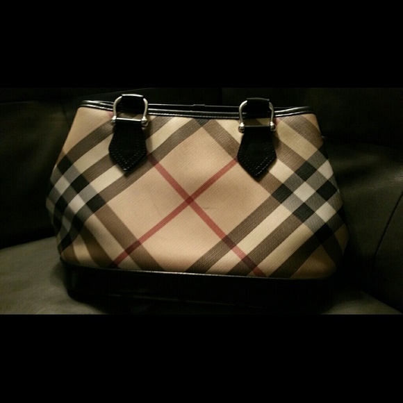 Authentic Burberry Eden Supernova Check Bag
