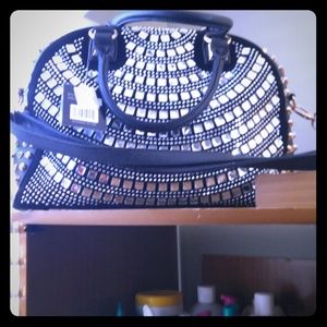Blinged out handbag
