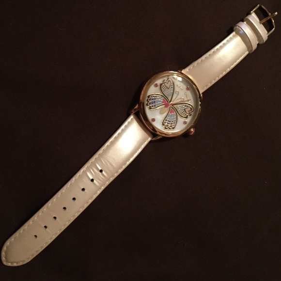 Betsy Johnson butterfly watch!