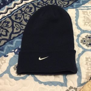 Navy Nike beanie