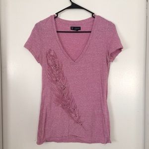 American Eagle short sleeve bling tee
