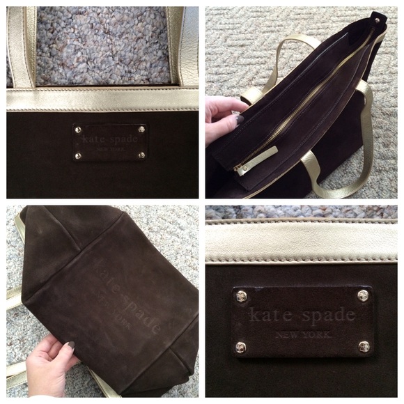 Kate Spade Suede Zip Tote - Picture 3 of 4