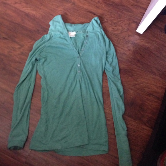 Maurice green lightweight hoodie