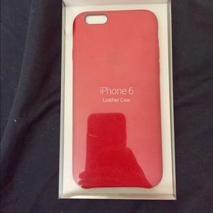 Leather iPhone 6 case