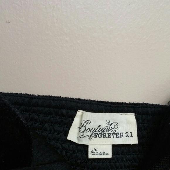 Velvet Zipper Bustier - Picture 4 of 4