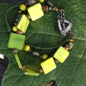 Green silpada bracelet