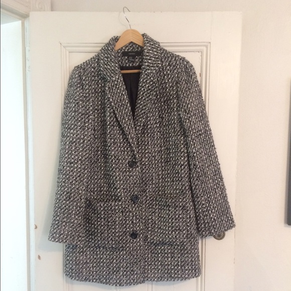 Forever 21 Herringbone Coat