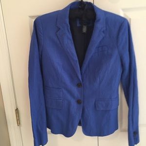 Blue J. Crew School Boy Blazer