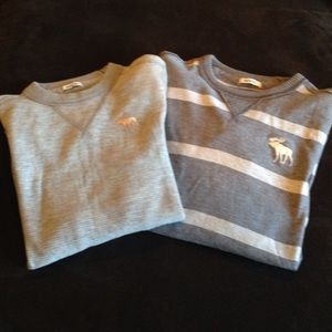 Boys long sleeve shirts.