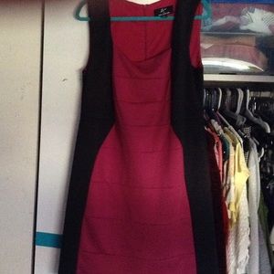Color blocking dress
