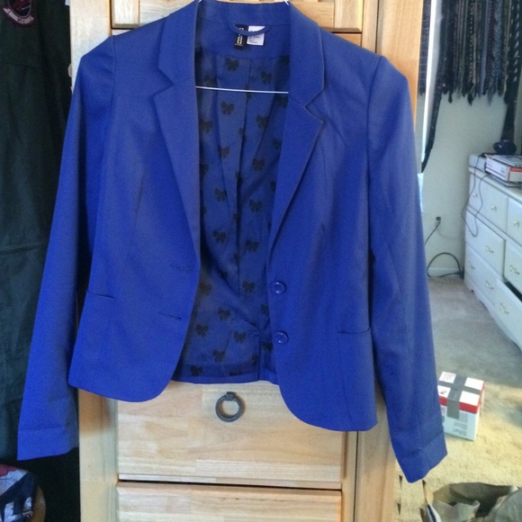 Blue h&m blazer