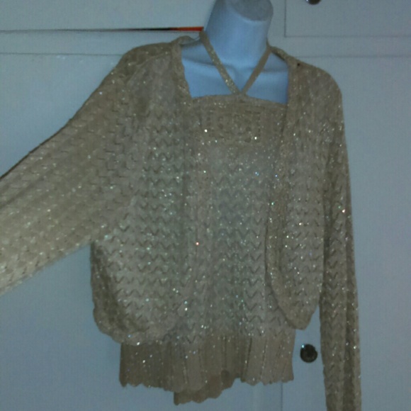Sweater and halter