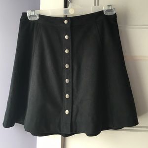 ABERCROMBIE AND FITCH SUEDE SKIRT