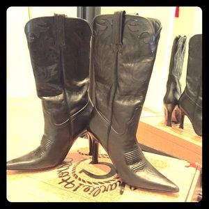 CHARLIE 1 HORSE BY LUCCHESE STILETTO WESTERN BOOTS