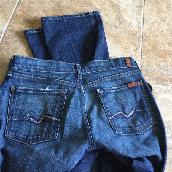 Seven for all mankind jeans with crystals