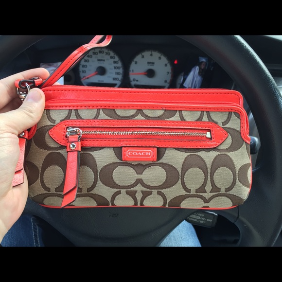 Coach wristlet/wallet