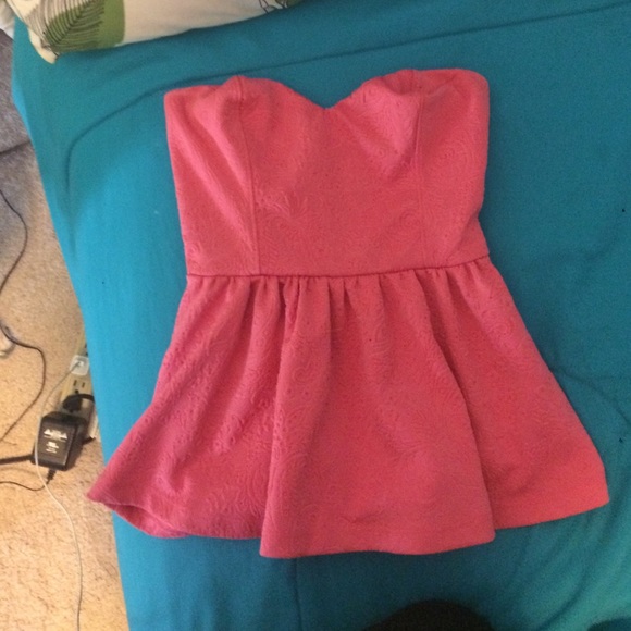 Beautiful peplum top with the detailing