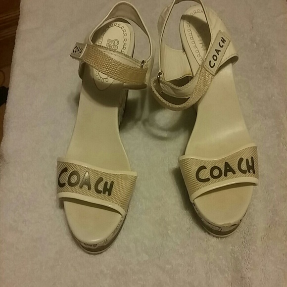 Coach Wedges - Picture 1 of 4