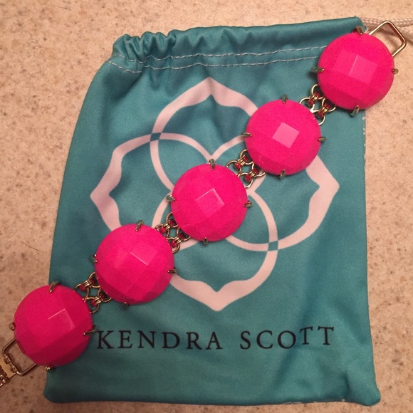 Neon Pink Cassie Bracelet