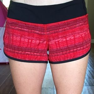 Lulu lemon running shorts