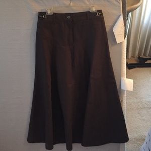 Brown skirt