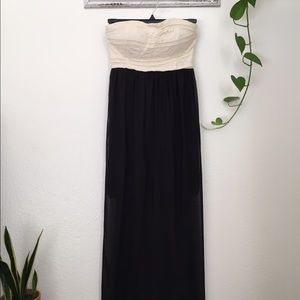🍀SOLD🍀Black and white semi-formal dress