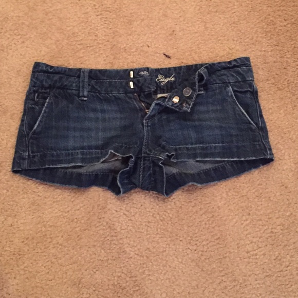 Shortie shorts, size 4