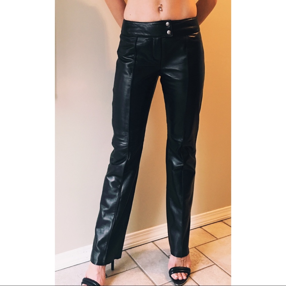 Siena Studio 100% real leather pants