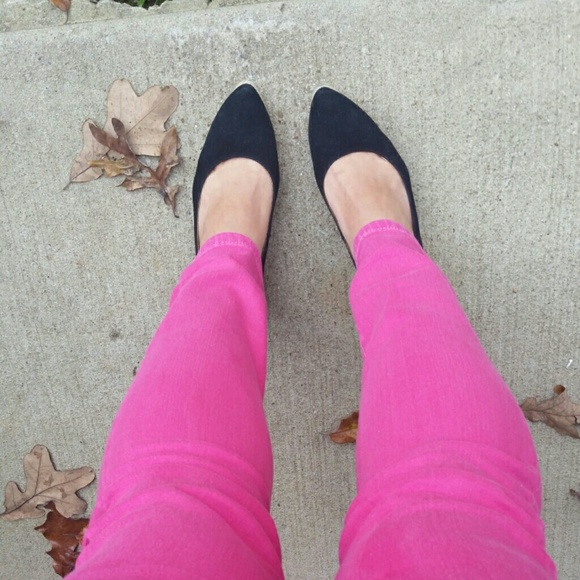 Michael Kors Hot Pink Stretch Jeans