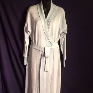 Nine Space, Organic Cotton Bathrobe, light blue XL