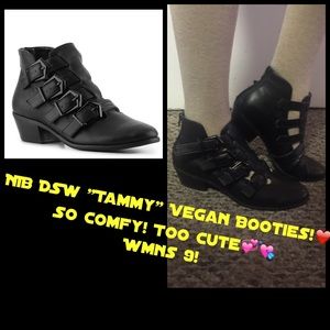 DSW "Tammy" Booties!!💖Cutest! Sz 9! VEGAN😍🙏