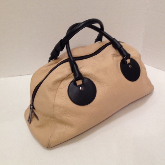 Charles Jourdan leather handbag