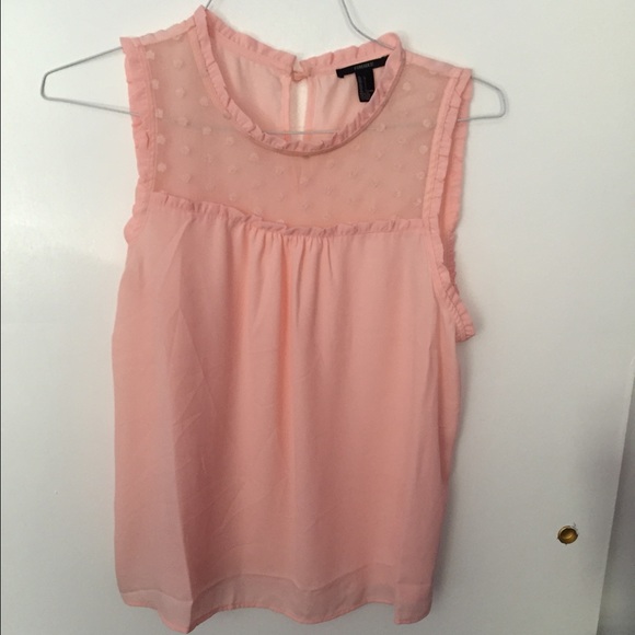 Pink Blouse No Sleeves
